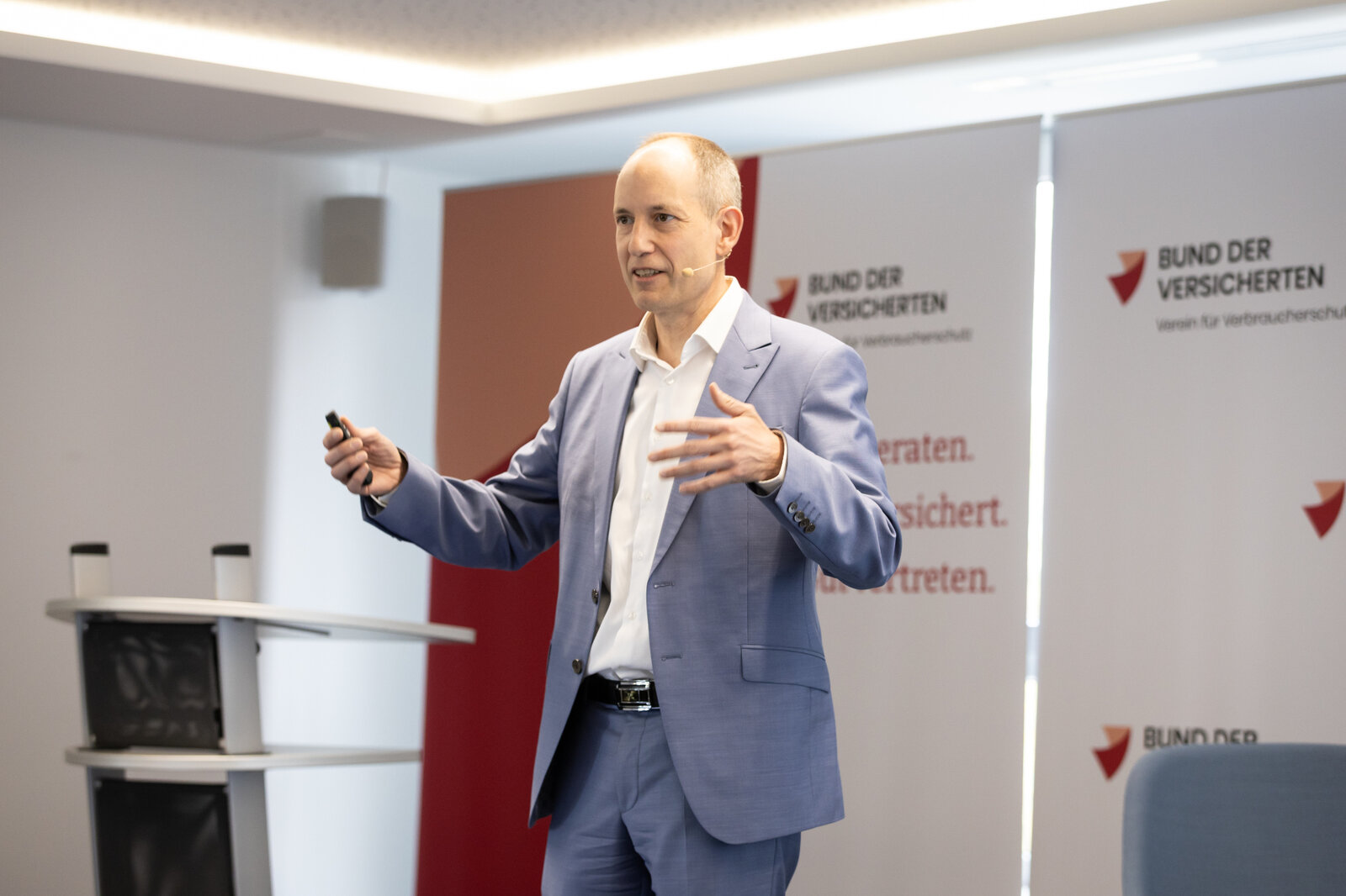 Das Bild zeigt Jürgen Meier, Vorstand, Ostdeutsche   Kommunalversicherung a. G.. | © Valeska Achenbach